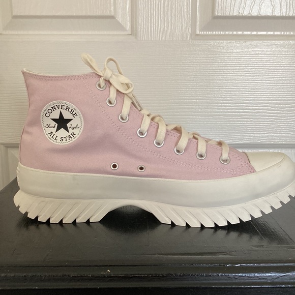 Converse Chuck Taylor CTAS Lugged 2.0 High Top Platform Sneaker Violet NEW W 14 - Picture 8 of 14